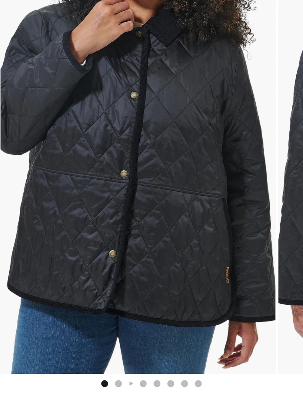 Barbour Clydebank  Black Quilted Puffer Jacket